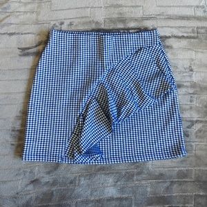 Topshop Blue & White Skirt